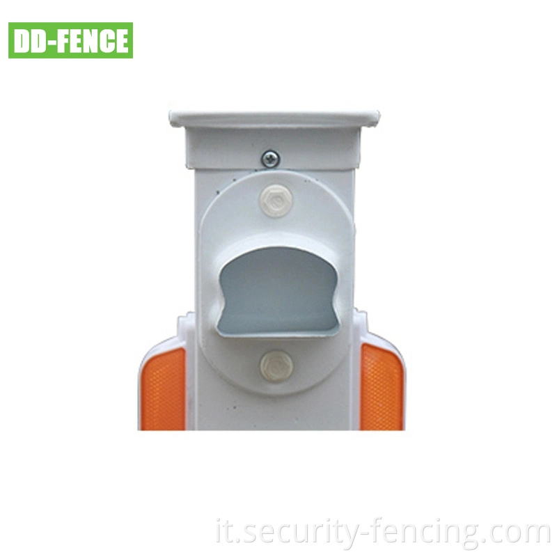 Trafficice recinzione nella barriera shunt del veicolo stradale cittadino impedire la barriera per veicoli a motore accecante